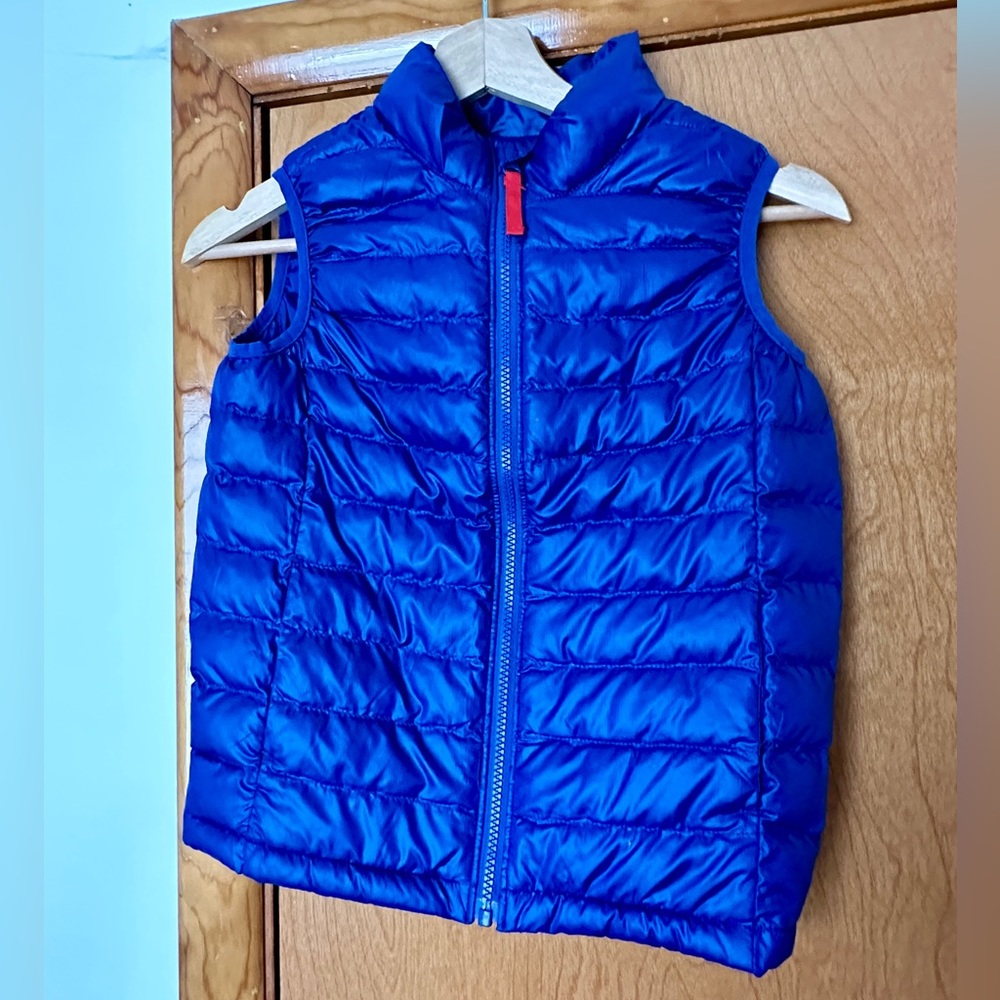 Primary zip-up puffer vest